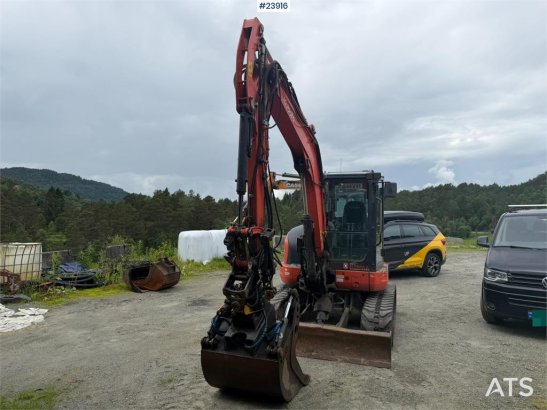 Kubota KX057-4 excavator for sale with a tooth bucket, a 2524 2018 2 Crawler Excavators image 4