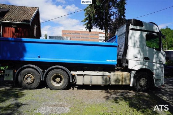 Mercedes-Benz Actros 2558 6x2 Hooklift Truck – Driving School Ve Actros 2558 6x2 Hooklift Truck – Driving School Ve 2016 2...