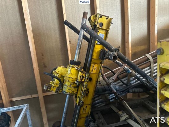 Atlas Copco Diamec 232 diamond drilling rig w/ 2002 Kubota RG3 Diamec 232 diamond drilling rig w/ 2002 Kubota RG3 2008 2 i...