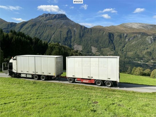Volvo FH16 540 w/ 2004 Ekeri cabinet trailer 590 2012 2 image 4