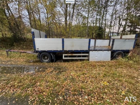 Istrail 3-axle flatbed trailer Istrail 3-axle flatbed trailer 2001 2 Flatbed open trailers image 4