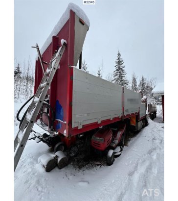 Tyllis jumbo semi-trailer with HMF crane Tyllis jumbo semi-trailer with HMF crane 2010 2 image 4