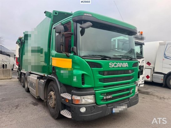 Scania P340 LPG 6x2 Refuse truck w/ Crane. 10182 2015 2 image 4