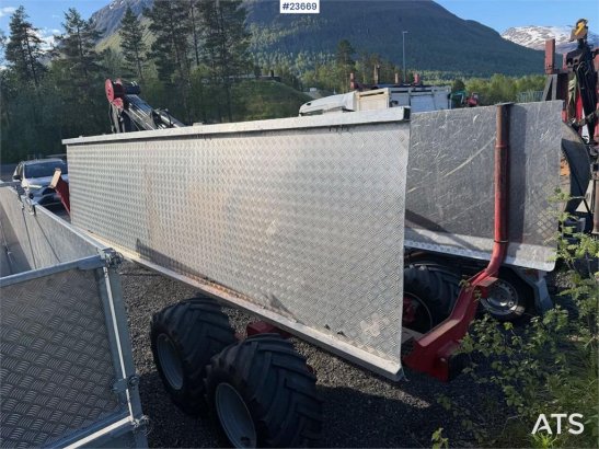 Igland 480 swingtrac timber trailer w/ Igland 56-85ss cra Igland 480 swingtrac timber trailer w/ Igland 56-85ss cra 2018 2...