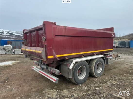 Elbo 2 axle dump trailer w/ remote control – just Elbo 2 axle dump trailer w/ remote control – just 2014 2 Dump trailers i...