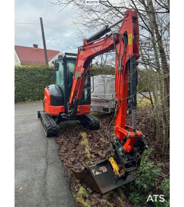 Kubota U36-4 Beltegraver m/ 4 skuffer, rotortilt og klype U36-4 Beltegraver m/ 4 skuffer, rotortilt og klype 2020 2 image 94