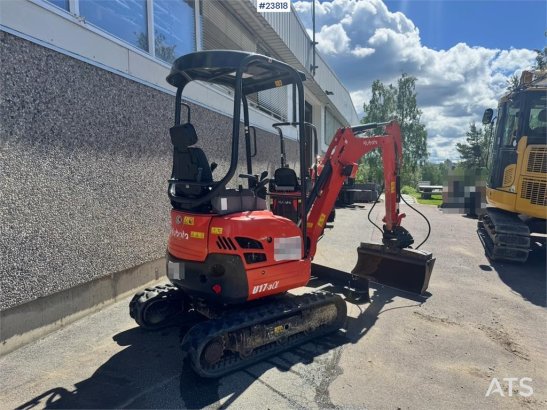Kubota U17-3A Mini Excavator with 2 Buckets – 1,240 Hours U17-3A Mini Excavator with 2 Buckets – 1,240 Hours 2019 2 image 34
