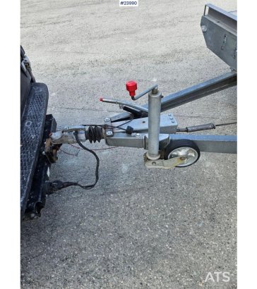 NIEWIADOW ATLAS trailer w/ drive bridges, stakes and coil st NIEWIADOW trailer w/ drive bridges, stakes and coil st 2017 2...