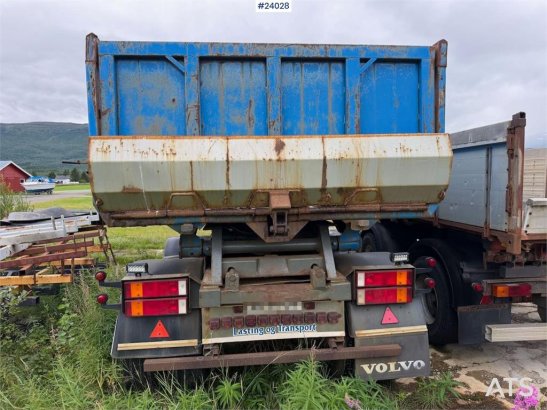 Forss P23 tipper semi-trailer w/ extendable axle a Forss P23 tipper semi-trailer w/ extendable axle a 1987 2 image 4