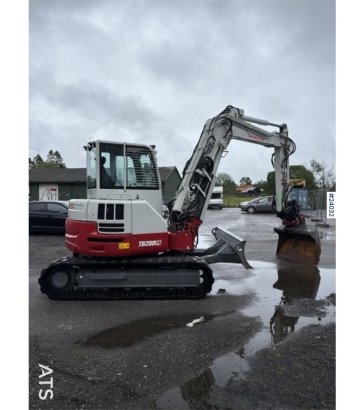 Takeuchi TB280FR excavator with grading bucket and rototilt TB280FR excavator with grading bucket and rototilt 2023 2 Craw...