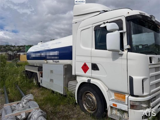 Scania R124 6x2 tanker truck. Can be purchased as a chass R124 6x2 tanker truck. Can be purchased as a chass 1997 2 image 4