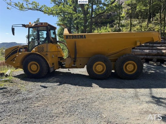 Hydrema 922D dumper with white plates Hydrema 922D dumper with white plates 2015 2 Dump Truck image 4