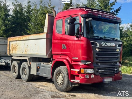Scania R730 6x4 Tipper Truck w/ 2015 Nor Slep Triple-Axle R730 6x4 Tipper Truck w/ 2015 Nor Slep Triple-Axle 2016 2 Tipper...