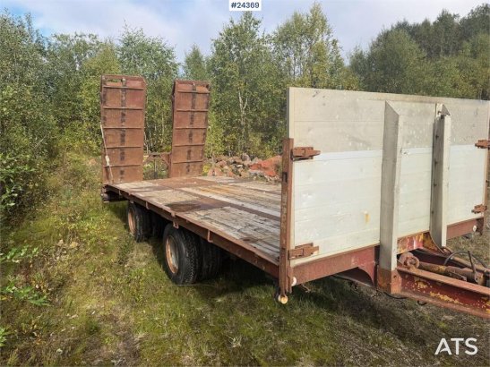 GMV LB 20 A 2 axle machine trailer w/ limbs GMV LB 20 A 2 axle machine trailer w/ limbs 1981 2 Lowloader trailers image 19