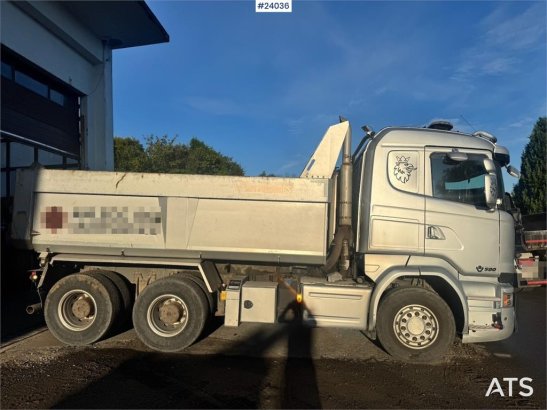 Scania R580 Tipper Truck with Snow Plow Equipment – Euro R580 Tipper Truck with Snow Plow Equipment – Euro 2014 2 Tipper t...