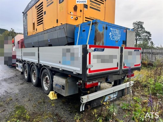 Närko Flatbed Trailer – Only 26,000 km! Närko Flatbed Trailer – Only 26,000 km! 2019 2 Flatbed open trailers image 4
