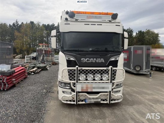 Scania R650 6x4 Crane truck – 23 tm HMF crane R650 6x4 Crane truck – 23 tm HMF crane 2018 2 Crane trucks image 4