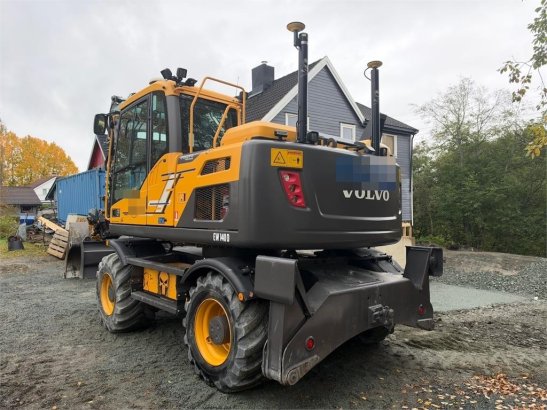 Volvo EW140D Wheeled Excavator with Rototilt, GPS and Gr 10079 2017 2 Wheeled Excavators image 4