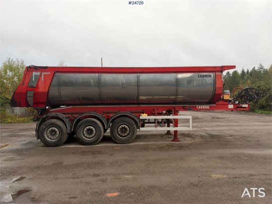 Carnehl Tipping Semi-Trailer with Air-Operated Cover Carnehl Tipping Semi-Trailer with Air-Operated Cover 2012 2 image 4