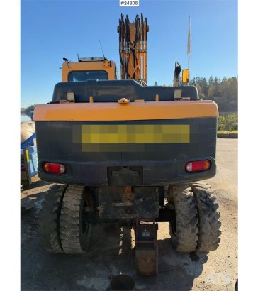 Hyundai Robex 140W-9A Wheeled excavator – tiltrotator and Robex 140W-9A Wheeled excavator – tiltrotator and 2015 2 Wheeled...