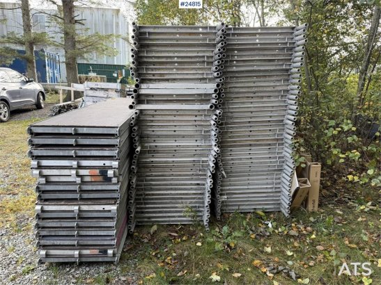 Plettac Assco Scaffolding with 88 frames, bracing, Plettac Assco Scaffolding with 88 frames, bracing, 2 image 4