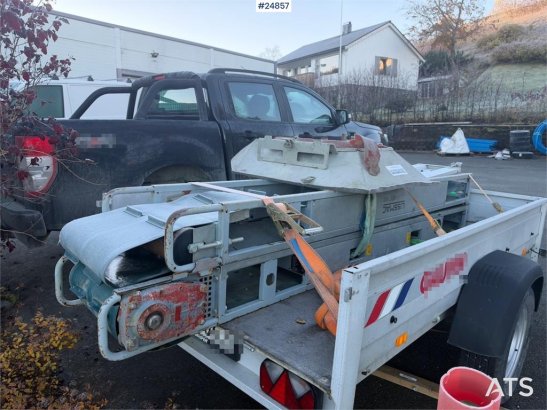 Lissmac Libelt-600 Conveyor Belt with Feed Hopper Lissmac Libelt-600 Conveyor Belt with Feed Hopper 2 image 4