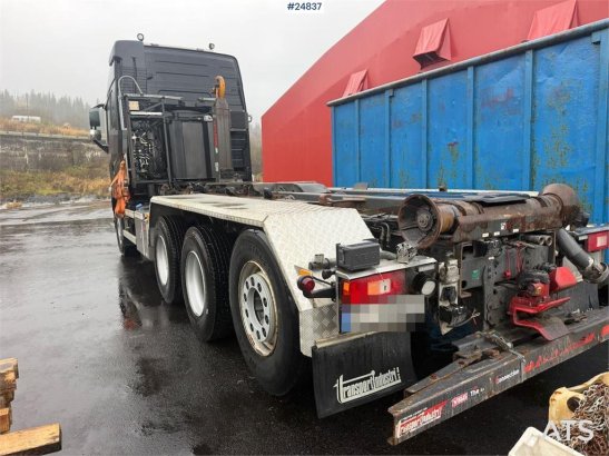 Volvo FH540 8x4 hook loader with compressor, crane hydra 590 2016 2 image 4