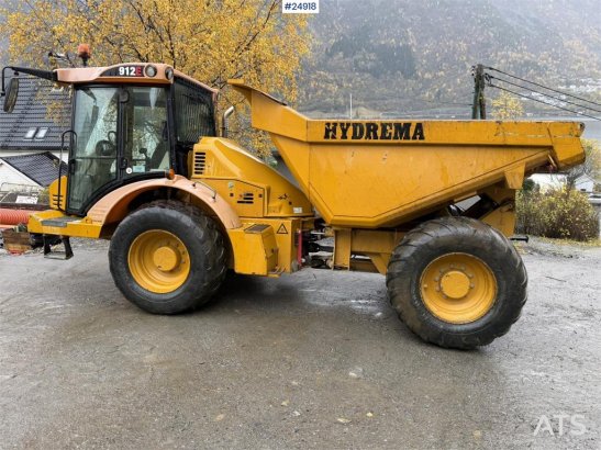 Hydrema 912E Dumper truck with white registration plates Hydrema 912E Dumper truck with white registration plates 2015 2 D...