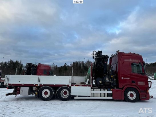 Scania R500 6x2 crane truck w/ 47 t/m Hiab crane with jib R500 6x2 crane truck w/ 47 t/m Hiab crane with jib 2019 2 Crane ...