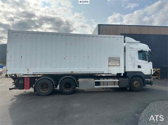 Scania R480 3 axle container truck with/ lift. New EU-app R480 3 axle container truck with/ lift. New EU-app 2008 2 image 5