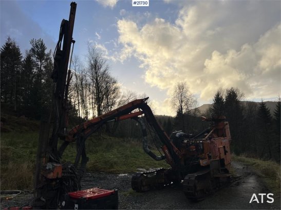 Tamrock DHA400 Drilling rig w/ CPR 438L hammer Tamrock DHA400 Drilling rig w/ CPR 438L hammer 1986 2 image 5