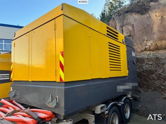 Atlas Copco Y35 Air Compressor on Humbaur chassis. Y35 Air Compressor on Humbaur chassis. 2018 2 Compressors image 5