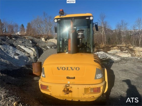 Volvo L35B wheel loader w/ bucket, pallet forks and new L35B wheel loader w/ bucket, pallet forks and new 2013 2 Wheel Loa...