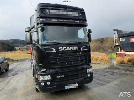 Scania R580 6x2 tractor unit with tipping hydraulics, com R580 6x2 tractor unit with tipping hydraulics, com 2014 2 Tracto...