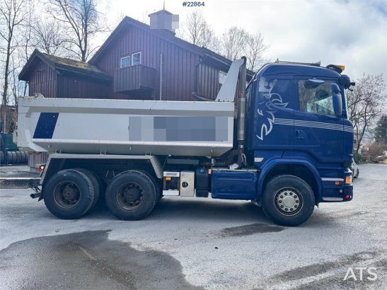 Scania R730 6x4 tipper truck with 2010 Maur triple traile R730 6x4 tipper truck with 2010 Maur triple traile 2017 2 Tipper...