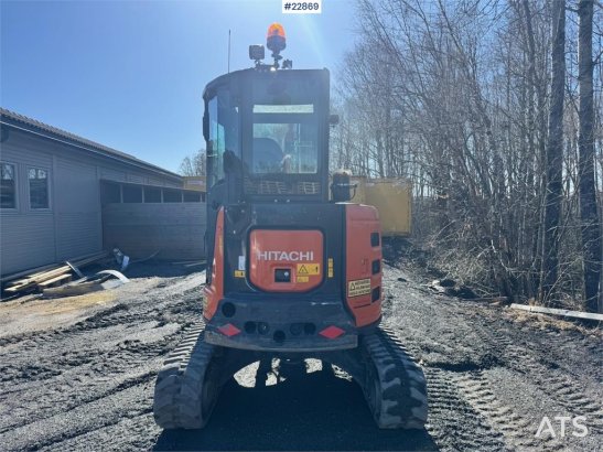 Hitachi ZX38U-6 Mini Excavator – Rototilt – 3 Buckets – Hy ZX38U-6 Mini Excavator – Rototilt – 3 Buckets – Hy 2019 2 image 5