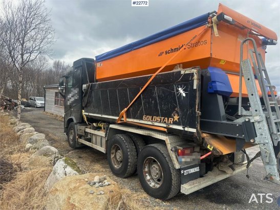 Volvo FH540 plow rigged 6x4 tipper truck w/ planer blade 3294 2016 2 Tipper trucks image 20