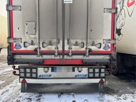 Närko S3 box semi-trailer with refrigeration/freezer uni Närko S3 box semi-trailer with refrigeration/freezer uni 2019 2 R...