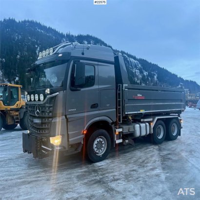 Mercedes-Benz Arocs 6x4 brøyterigget kombibil, laxolås, sidetipp Arocs 6x4 brøyterigget kombibil, laxolås, sidetipp 2015 2...