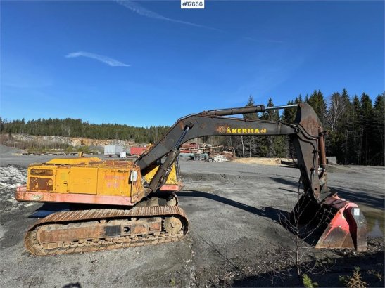 Åkerman H16c crawler excavator w/ Alu sieve bucket and too H16c crawler excavator w/ Alu sieve bucket and too 1978 2 Crawl...