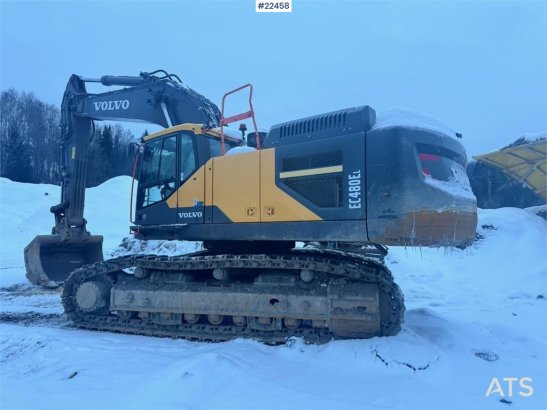 Volvo EC480EL Crawler Excavator – Digging Bucket – 5750 EC480EL Crawler Excavator – Digging Bucket – 5750 2020 2 Crawler E...