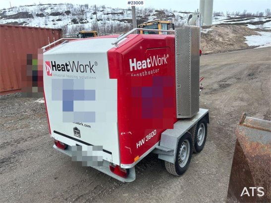 Heatwork HW 3600 w/ 10 mats, heating fan, circulation pump Heatwork HW 3600 w/ 10 mats, heating fan, circulation pump 2015...