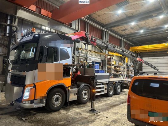 Volvo FH 500 8x2 crane with 78t/m Palfinger 78002 SH cra 3292 2018 2 Crane trucks image 50