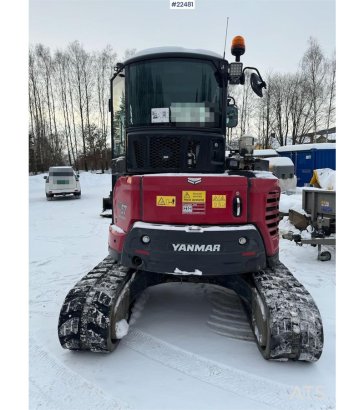Yanmar Vio57-6B crawler excavator with tilt, grapple and 844 2022 2 Crawler Excavators image 35