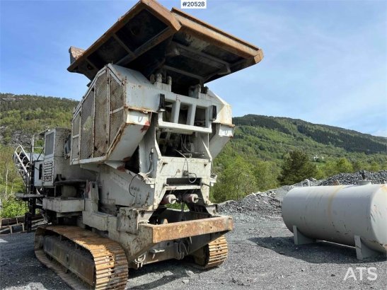 Haahjem ctc 110 crusher w/side conveyor and screen. WATCH Haahjem ctc 110 crusher w/side conveyor and screen. WATCH 1986 2...
