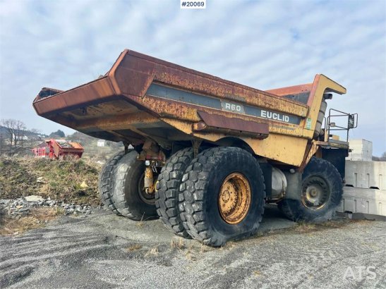 Euclid R60 Dump Truck Rep. object Euclid R60 Dump Truck Rep. object 1998 2 Dump Truck image 35