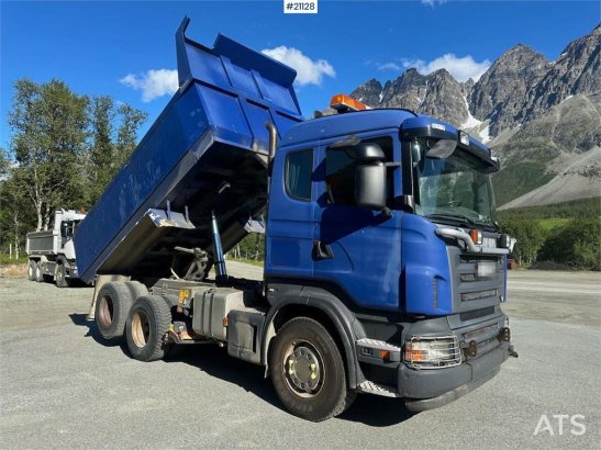 Scania R500 6x2 snow rigged tipper truck w/ plate and und R500 6x2 snow rigged tipper truck w/ plate and und 2006 2 Tipper...