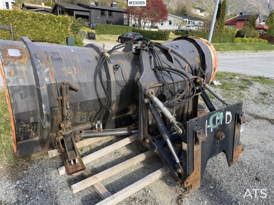 Tellefsdal SD 3300 snøplog - solid industriplog - hydraulisk Tellefsdal SD 3300 snøplog - solid industriplog - hydraulisk ...
