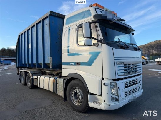 Volvo FH500 6x2 hook truck with 24t joab hook, 35m³ cont 3292 2010 2 image 5