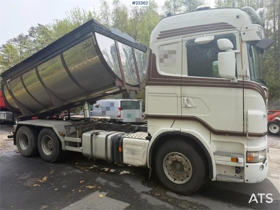Scania R620 6x2 asphalt truck with a manual tarp and tipp R620 6x2 asphalt truck with a manual tarp and tipp 2008 2 Tipper...